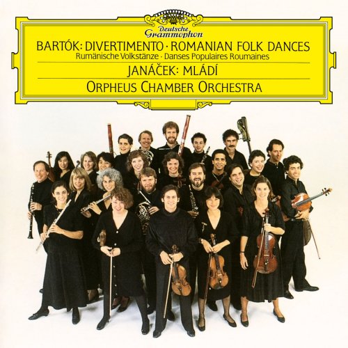 Orpheus Chamber Orchestra - Bartók: Divertimento, Roumanian Folk Dances / Janácek: Mládi (1986)