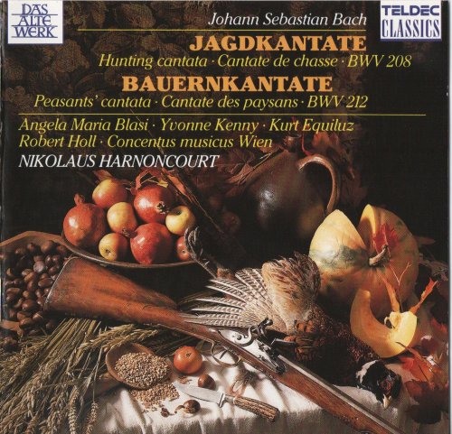 Concentus Musicus Wien, Nikolaus Harnoncourt - Bach: Hunting Cantata, Peasants' Cantata (1990) CD-Rip