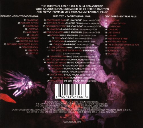 The Cure - Disintegration (3 CD Deluxe Edition) (2010)