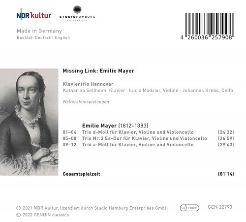 Klaviertrio Hannover - Missing Link (2022) [Hi-Res]