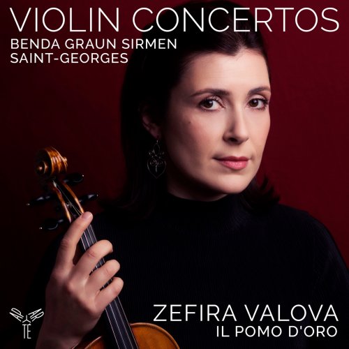 Zefira Valova & Il Pomo d'Oro - Benda, Graun, Saint-Georges, Sirmen: Violin Concertos (2022) [Hi-Res]