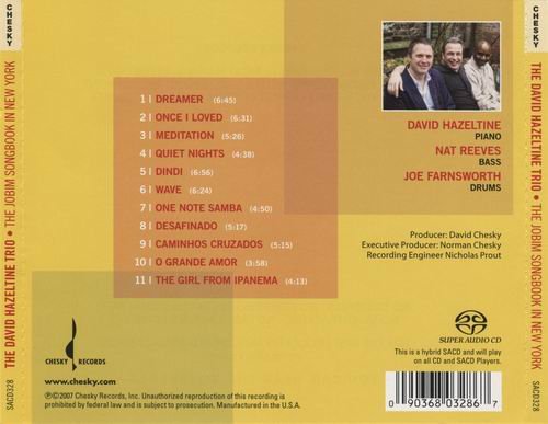 The David Hazeltine Trio - The Jobim Songbook in New York (2007) CD Rip