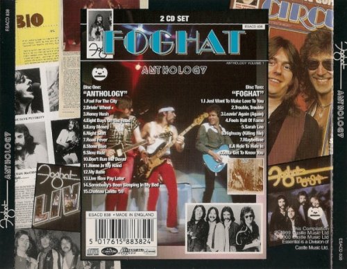 Foghat - Anthology (2CD) (1999) CD-Rip