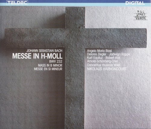 Concentus musicus Wien, Nikolaus Harnoncourt - J.S. Bach: Mass in B minor (1986) CD-Rip