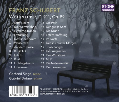 Gerhard Siegel - Schubert: Winterreise, Op. 89, D. 911 (2022)