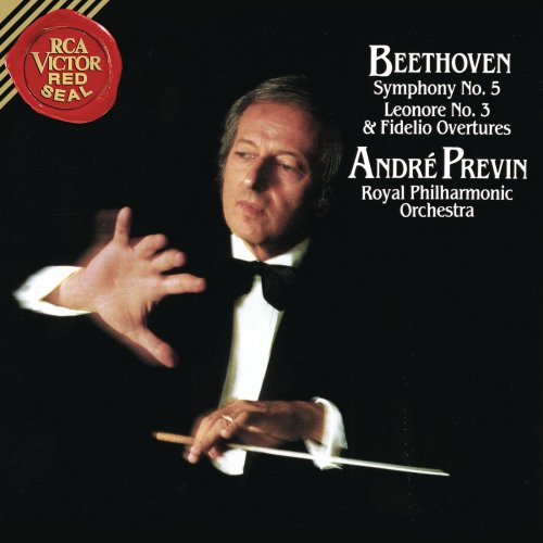 André Previn, Royal Philharmonic Orchestra - Beethoven: Symphony No. 5, Fidelio Overture, Leonore Overture No. 3 (1989)