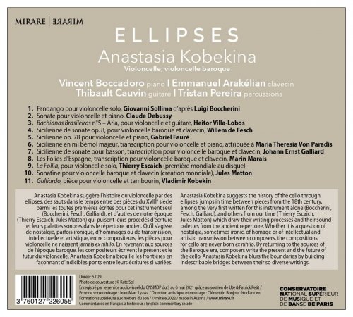 Anastasia Kobekina, Vincent Boccadoro, Emmanuel Arakélian, Thibault Cauvin, Tristan Pereira - Ellipses (2022) [Hi-Res]