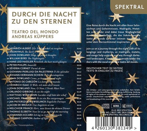 teatro del mondo - Albert, Brouck & Byrd: Durch die Nacht zu den Sternen (2015) [Hi-Res]