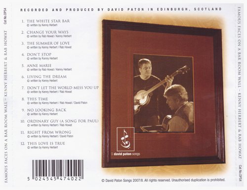 Kenny Herbert & Rab Howat - Famous Faces On A Bar Room Wall (2008) CD-Rip