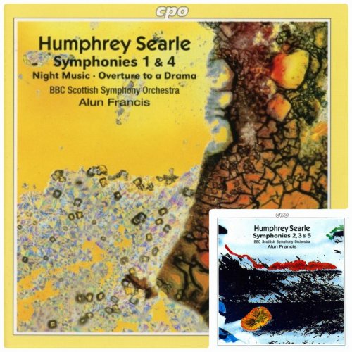 BBC Scottish Symphony Orchestra, Alun Francis - Searle: Symphonies 1-5 (1996-1999)