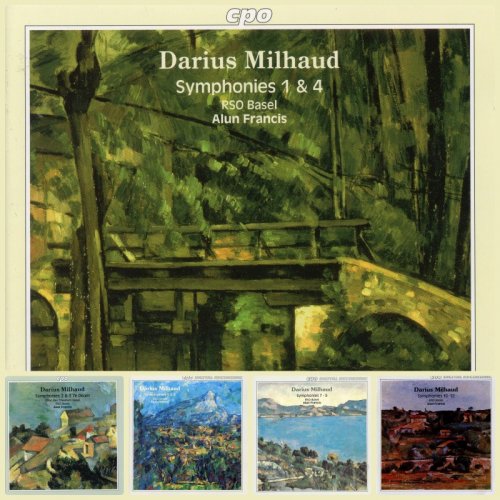 Sinfonieorchester Basel, Chor des Theater Basel, Alun Francis - Milhaud: Symphonies Nos. 1-12 (1993-2000)