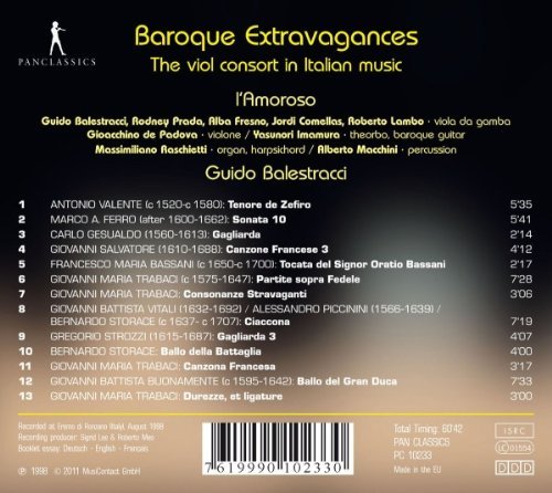 Guido Balestracci, L'Amoroso - Baroque Extravagances  (1999)