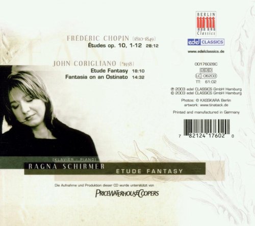 Ragna Schirmer - Frédéric & Corigliano: Etude Fantasy (2003)
