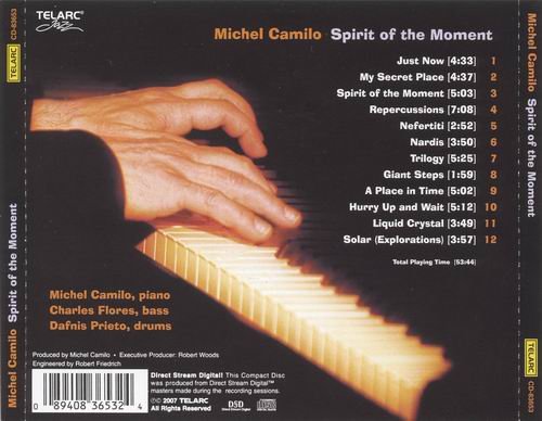 Michel Camilo - Spirit Of The Moment (2007) CD Rip