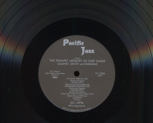 Chet Baker - The Trumpet Artistry Of Chet Baker (1979) LP