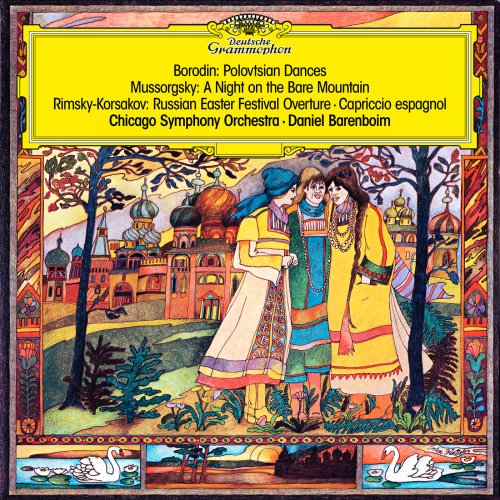 Chicago Symphony Orchestra and Daniel Barenboim - Borodin: Polovtsian Dances; Rimsky-Korsakov: Russian Easter Festival, Ouverture; Mussorgsky: A Night on the Bare Mountain; Rimsky-Korsakov: Capriccio Espagnol (2022)