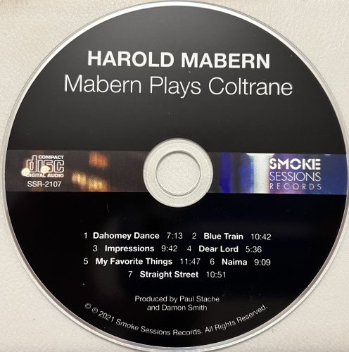 Harold Mabern - Mabern Plays Coltrane (2021) CD-Rip