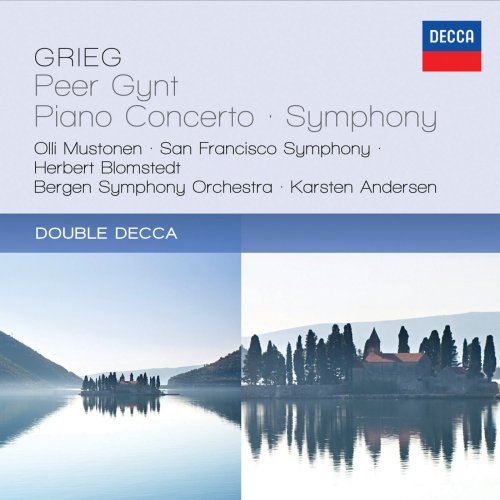 Olli Mustonen, San Francisco Symphony, Bergen Symphony Orchestra, Herbert Blomstedt, Karsten Andersen - Grieg: Peer Gynt, Piano Concerto & Symphony (2012)
