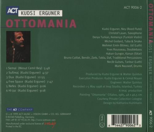 Kudsi Erguner - Ottomania - Sufi Jazz Project (1999)