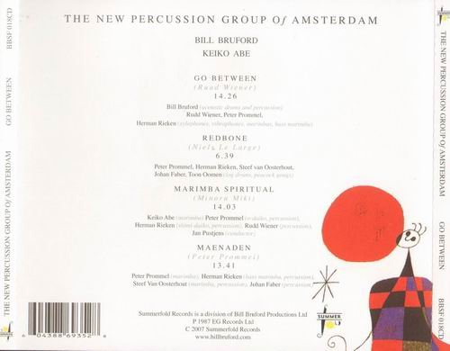 The New Percussion Group of Amsterdam - Go Between (1987)