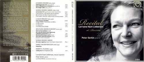 Lorraine Hunt Lieberson, Peter Serkin - Brahms, Handel, Debussy, Mozart: Recital at Ravinia (2009)