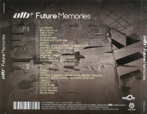 ATB - Future Memories (2CD) {K710} FLAC