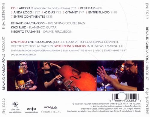 Renaud Garcia-Fons Trio - Arcoluz (2005) CD Rip