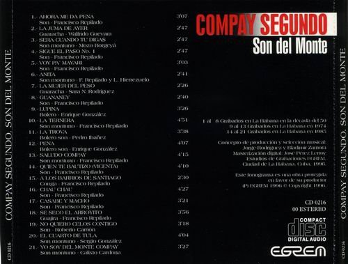 Compay Segundo - Son Del Monte (1996)