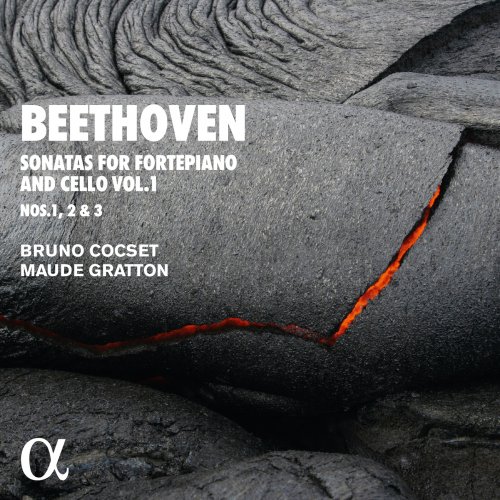 Bruno Cocset & Maude Gratton - Beethoven Sonatas for Fortepiano and Cello, Vol. 1 (2022) [Hi-Res]