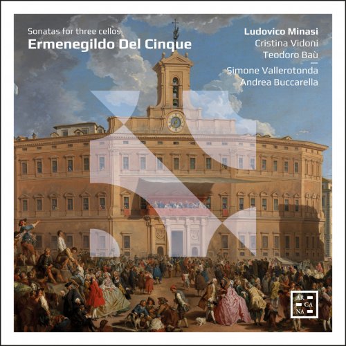 Ludovico Minasi, Cristina Vidoni, Teodoro Baù - Del Cinque Sonatas for Three Cellos (2022) [Hi-Res]