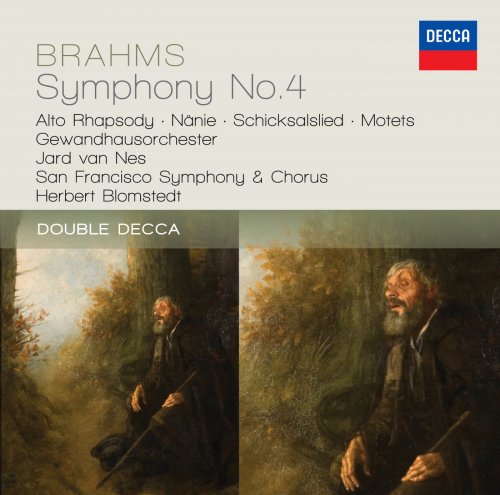 San Francisco Symphony Orchestra, Gewandhausorchester Leipzig, Herbert Blomstedt - Brahms: Symphony No. 4 & Alto Rhapsody (2012)