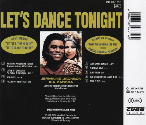 Pia Zadora - Let's Dance Tonight (1984)