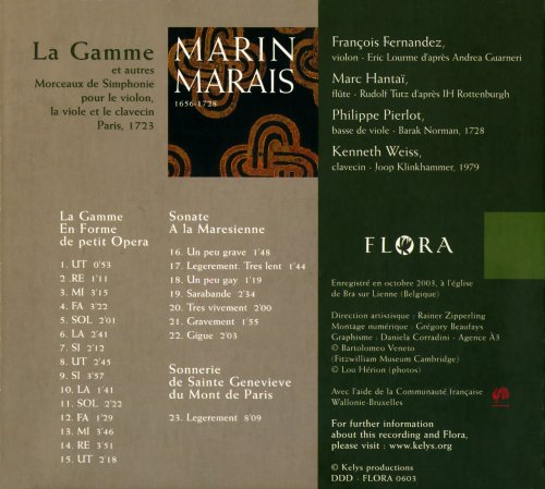 Francois Fernandez, Marc Hantai, Philippe Pierlot, Kenneth Weiss - Marais: La Gamme (2003)