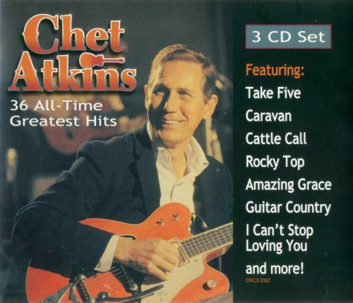 Chet Atkins - 36 All-Time Greatest Hits (1998) {3CD Box Set}