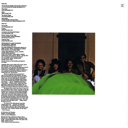 The Meters - Cabbage Alley (2001) LP