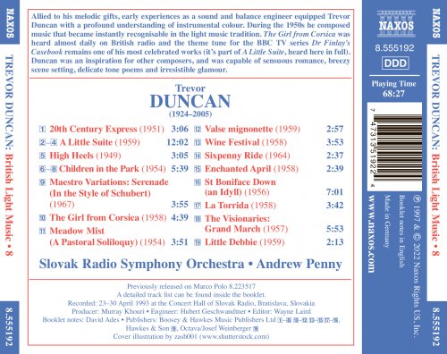 Slovak Radio Symphony Orchestra, Andrew Penny - Duncan: 20th Century Express (2022)