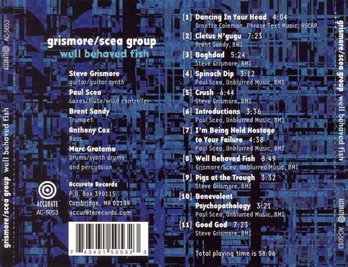 Grismore/Scea Group - Well Behaved Fish (2006) CD Rip