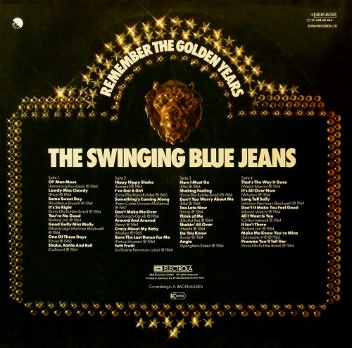 Swinging Blue Jeans - Remember The Golden Years Of The Swinging Blue Jeans (1965) LP