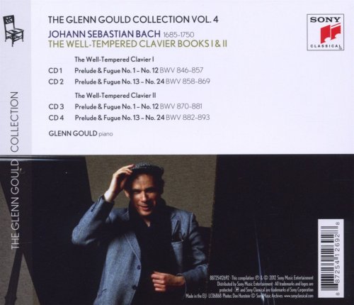 Glenn Gould - Bach: The Well-Tempered Clavier, Books I & II, BWV 846-893 (2012)