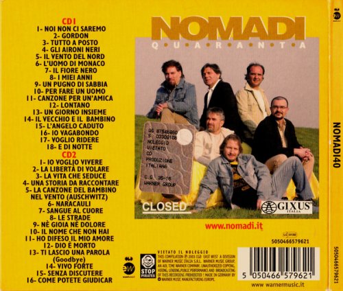 Nomadi - Nomadi 40 (2003) [2CD]