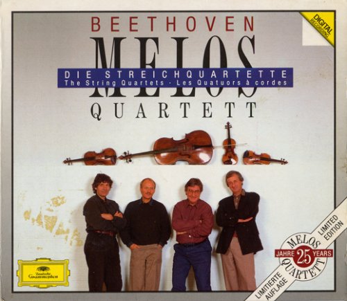 Melos Quartett - Beethoven: The String Quartets (1991) [9CD Box Set]