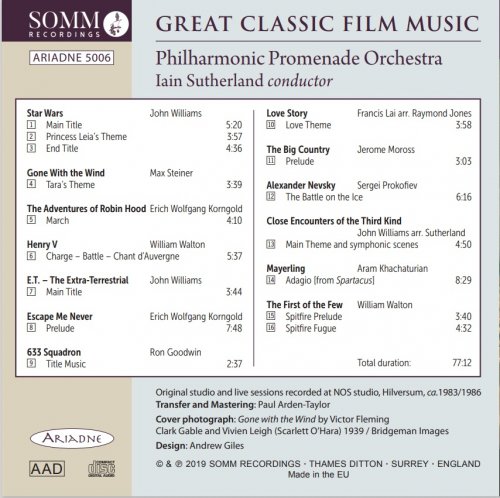 Iain Sutherland - Great Classic Film Music (2019)