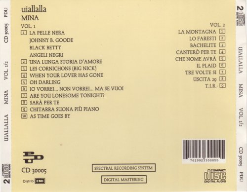 Mina - Uiallalla Vol. 1/2 (1989) CD-Rip