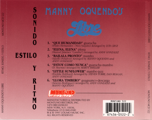 Manny Oquendo's Libre - Sonido, Estilo y Ritmo (1991)