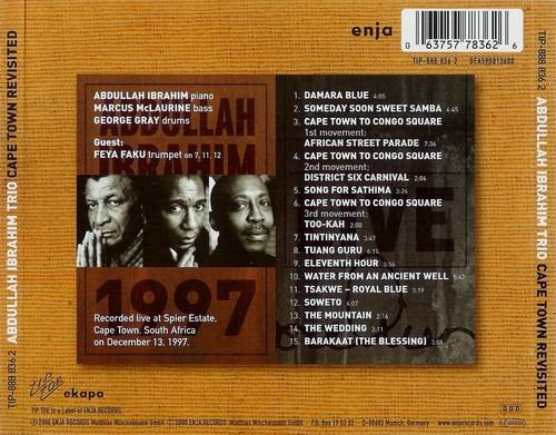 Abdullah Ibrahim Trio - Cape Town Revisited (2000) CD Rip