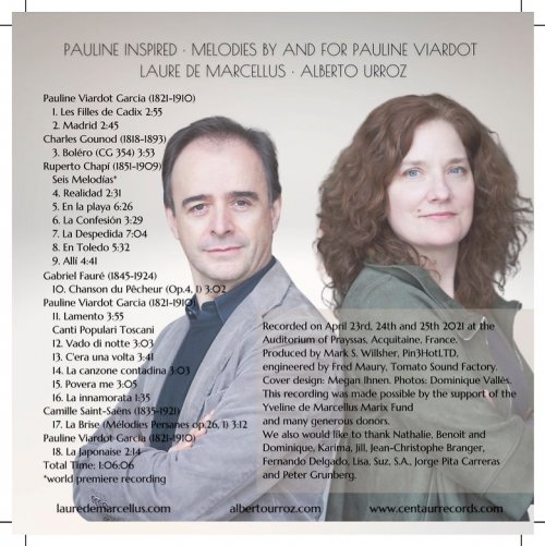 Laure De Marcellus - Pauline Inspired: Melodies by and for Pauline Viardot (2022)