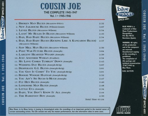 Cousin Joe - The Complete 1945-1947 (1995)