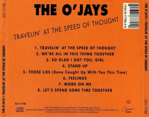 The O'Jays - Travelin' At The Speed Of Thought (1977) [1994]