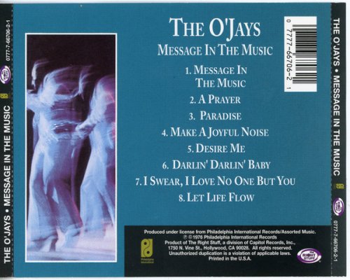 The O'Jays - Message In The Music (1976) [1993]