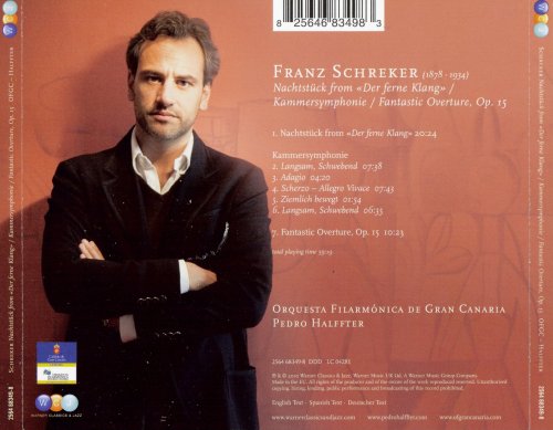 Orquesta Filarmónica de Gran Canaria, Pedro Halffter - Schreker: Nachstuck from "Der Ferne Klang"/Kammersymphonie Fantastic Overture Op.15 (2010)